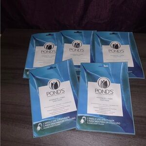 Pond's Hydrate+Firm Sheet Mask With Agave Extract Collagen Hyaluronic Acid 5 PCS